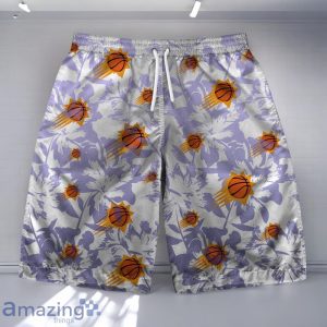 Phoenix Suns - NBA The Land Of Sunshine Pattern Hawaiian Shirt And Short Product Photo 3