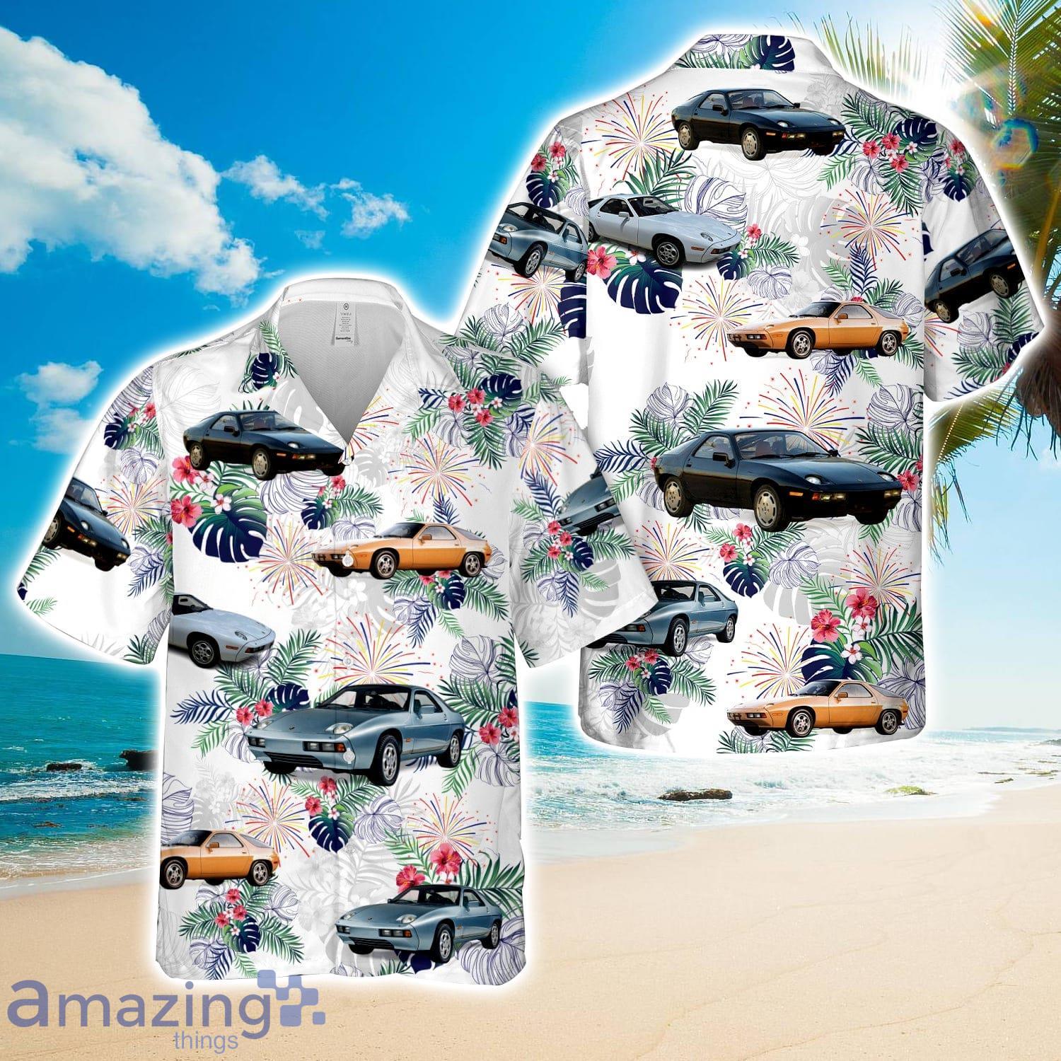 Porsche 928 1978, 4th Of July Hawaiian Shirt Cute Summer Gift image Porsche 928 1978, 4th Of July Hawaiian Shirt Cute Summer Gift Product Photo 1