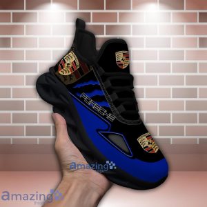 Porsche Max Soul Shoes Wolf Scratches Designs New Running Sneakers For Men And Women Blue Product Photo 3