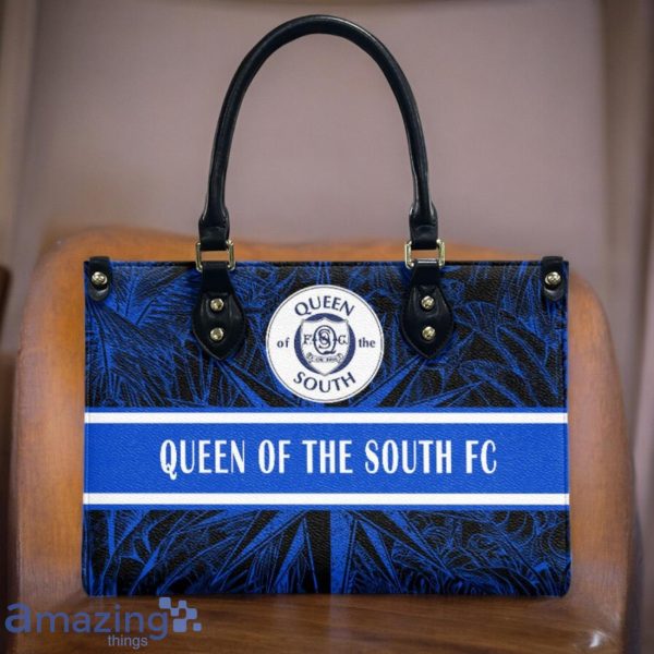 Queen Of The South F.C. Leather Handbag Custom Name Gift For Women Product Photo 2