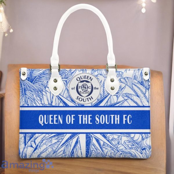Queen Of The South F.C. Leather Handbag Custom Name Gift For Women Product Photo 3