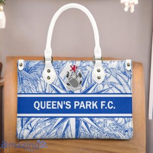 Queen's Park F.C. Leather Handbag Custom Name Gift For Women Product Photo 3