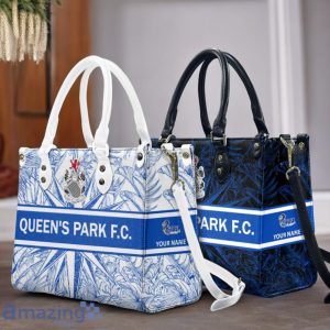 Queen's Park F.C. Leather Handbag Custom Name Gift For Women Product Photo 1