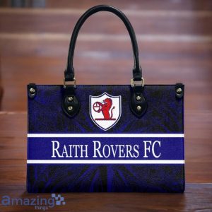 Raith Rovers F.C. Leather Handbag Custom Name Gift For Women Product Photo 2
