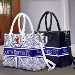 Raith Rovers F.C. Leather Handbag Custom Name Gift For Women Product Photo 1