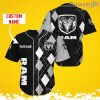 Ram Truck Sports Logo Jersey Baseball Shirt Custom Name With Diamond Brush Pattern For Men And Women