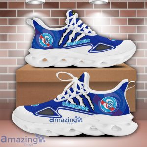 RC Strasbourg Alsace Max Soul Shoes Wolf Scratches Designs New Running Sneakers For Men And Women Product Photo 3