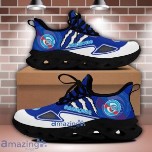 RC Strasbourg Alsace Max Soul Shoes Wolf Scratches Designs New Running Sneakers For Men And Women Product Photo 4