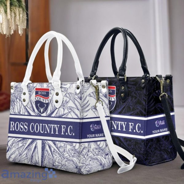 Ross County Leather Handbag Custom Name Gift For Women Product Photo 1