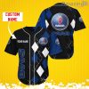 Saab Automobile Sports Logo Jersey Baseball Shirt Custom Name With Diamond Brush Pattern For Men And Women