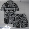 San Antonio Spurs Team Logo Pattern Retro Magic Hawaiian Shirt And Short