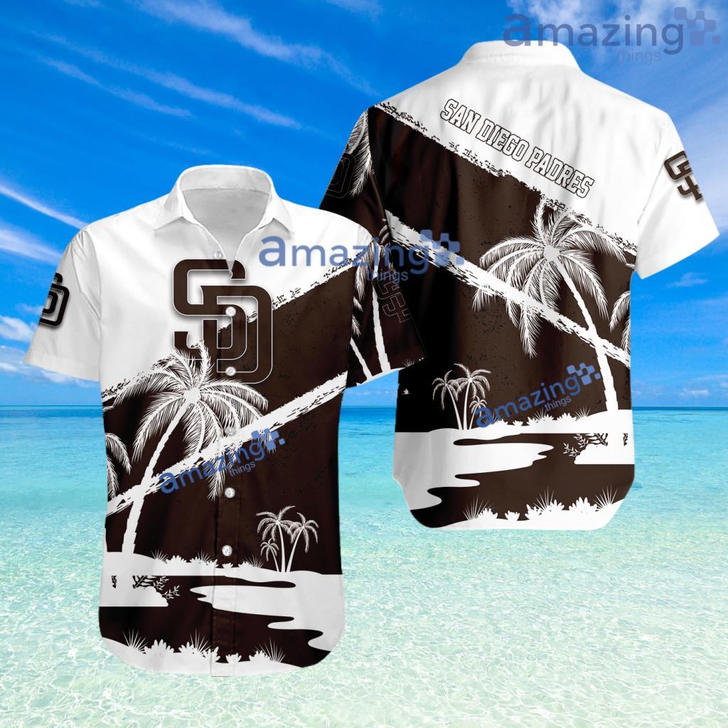 San Diego Padres Mlb Sport Hawaiian Shirt Tropical Brush Grunge Elegant Style For Men And Women image San Diego Padres Mlb Sport Hawaiian Shirt Tropical Brush Grunge Elegant Style For Men And Women Product Photo 1