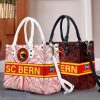 SC Bern Leather Handbag Custom Name Gift For Women
