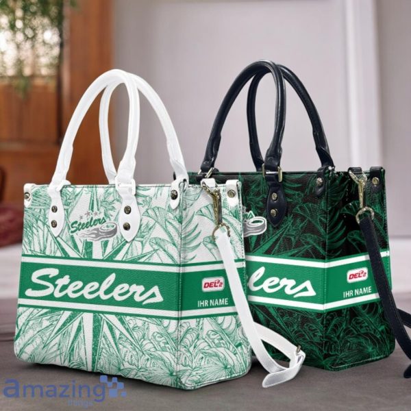 SC Bietigheim-Bissingen Leather Handbag Custom Name Gift For Women Product Photo 1