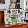 Scooby-Doo Leather Handbag, Cartoon Leather HandBag