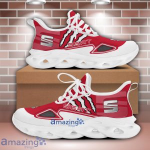 SEAT Max Soul Shoes Wolf Scratches Designs New Running Sneakers For Men And Women Product Photo 2