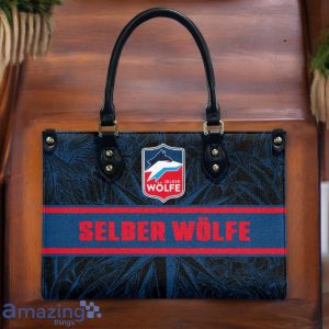 Selber Wolfe Leather Handbag Custom Name Gift For Women Product Photo 2