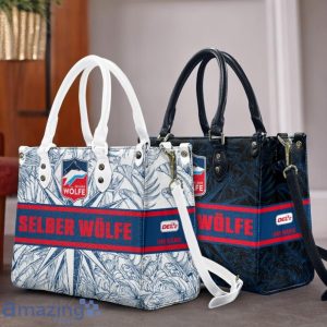 Selber Wolfe Leather Handbag Custom Name Gift For Women Product Photo 1