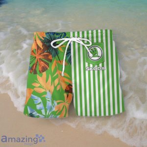 Skoda Combo Hawaiian Shirt & Short New Design 2024 For Men Women image Skoda Combo Hawaiian Shirt & Short New Design 2024 For Men Women Product Photo 2