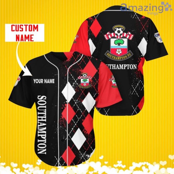 Southampton Sports Logo Jersey Baseball Shirt Custom Name With Diamond Brush Pattern For Men And Women Product Photo 1