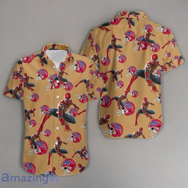 Spiderman Best Avengers Movie Aloha Print Shirt Buffalo Bills Product Photo 1