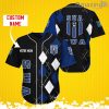 Sporting Union Agenais Sports Logo Jersey Baseball Shirt Custom Name With Diamond Brush Pattern For Men And Women