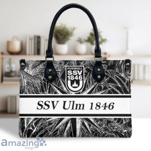 SSV Ulm 1846 Leather Handbag Custom Name Nice Gift For Women, Mother Day image SSV Ulm 1846 Leather Handbag Custom Name Nice Gift For Women, Mother Day Product Photo 2