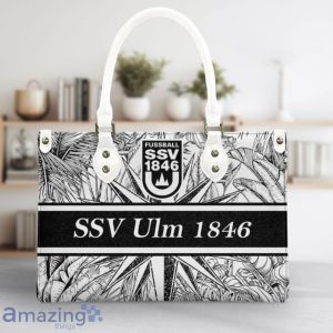 SSV Ulm 1846 Leather Handbag Custom Name Nice Gift For Women, Mother Day image SSV Ulm 1846 Leather Handbag Custom Name Nice Gift For Women, Mother Day Product Photo 3