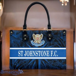 St Johnstone F.C. Leather Handbag Custom Name Gift For Women Product Photo 2