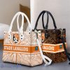 Stade Lavallois Leather Handbag Custom Name Gift For Women