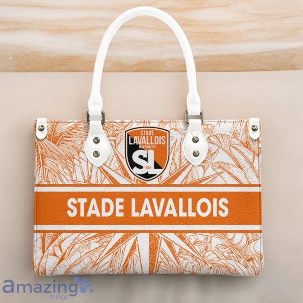 Stade Lavallois Leather Handbag Custom Name Gift For Women Product Photo 3