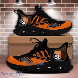 Stade Lavallois Mayenne FC Max Soul Shoes Wolf Scratches Designs New Running Sneakers For Men And Women Product Photo 4