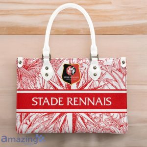 Stade Rennais F.C Leather Handbag Custom Name Gift For Women Product Photo 3