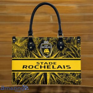 Stade Rochelais Leather Handbag Custom Name Gift For Women Product Photo 2