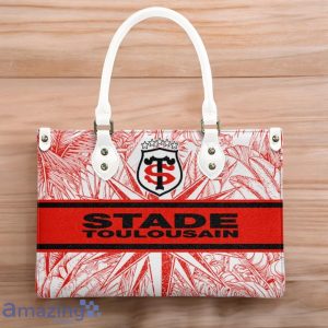 Stade Toulousain Leather Handbag Custom Name Gift For Women Product Photo 3