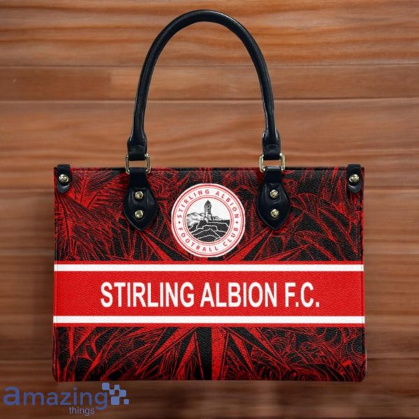 Stirling Albion F.C. Leather Handbag Custom Name Gift For Women Product Photo 2