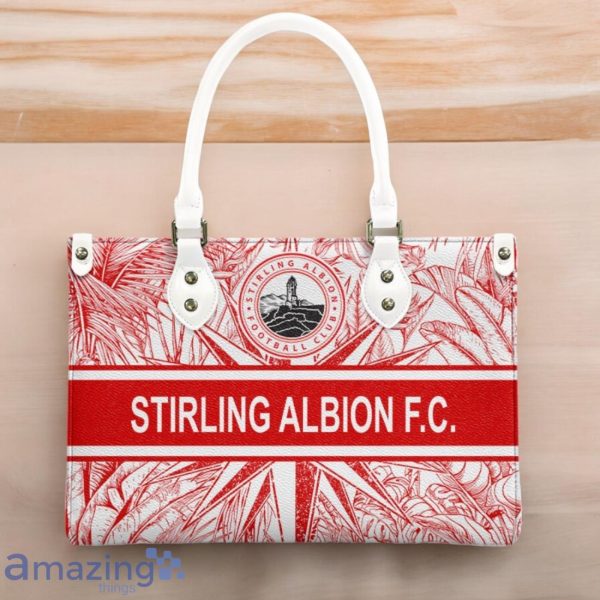 Stirling Albion F.C. Leather Handbag Custom Name Gift For Women Product Photo 3