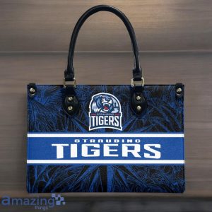 Straubing Tigers Leather Handbag Custom Name Gift For Women Product Photo 2