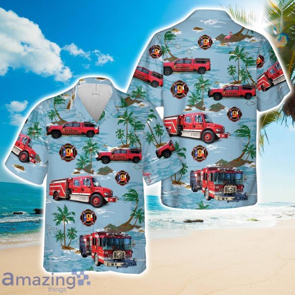 Teague Volunteer Fire Department, Texas Hawaiian Shirt Cute Summer Gift Product Photo 1
