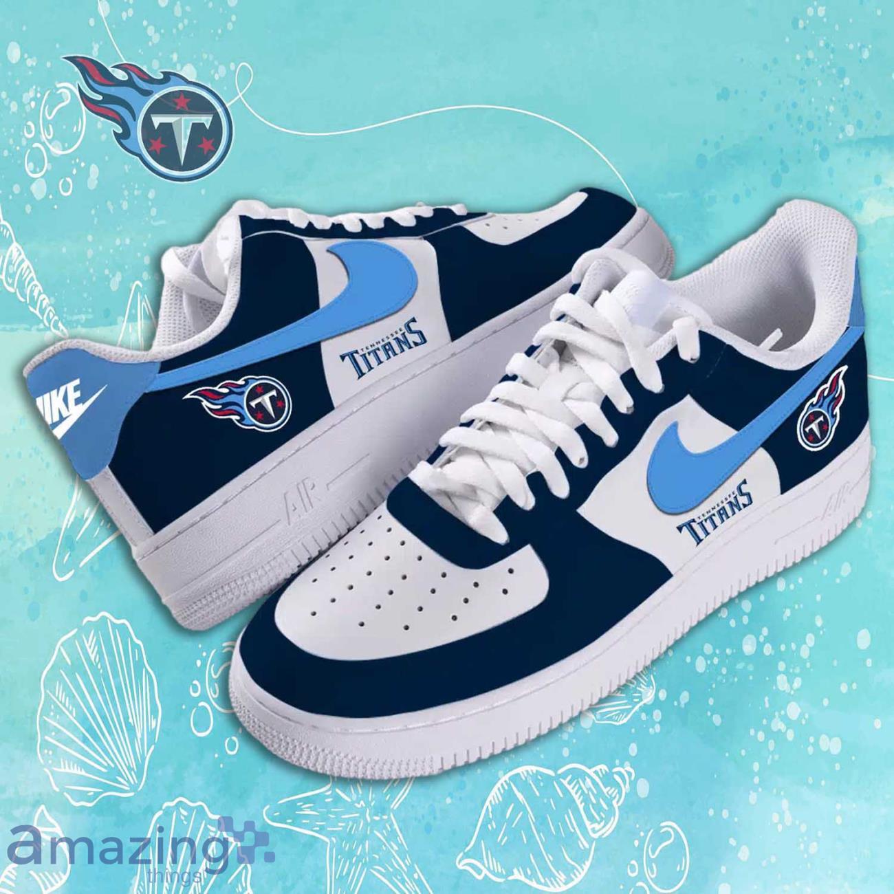 Tennessee Titans Air Force Shoes New Sneaker For Fans Product Photo 1