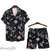 Texas Rangers MLB  Logo Tropical Design Hawaiian Shirt & Short