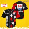 Timra IK Sports Logo Jersey Baseball Shirt Custom Name With Diamond Brush Pattern For Men And Women