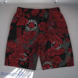 Toronto Raptors Team Logo Pattern Retro Magic Hawaiian Shirt And Short Product Photo 4