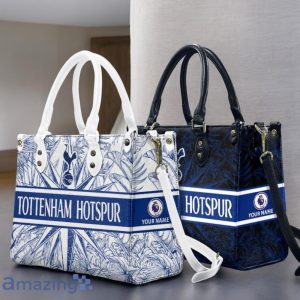 Tottenham Hotspur F.C Leather Handbag Custom Name Gift For Women Product Photo 1