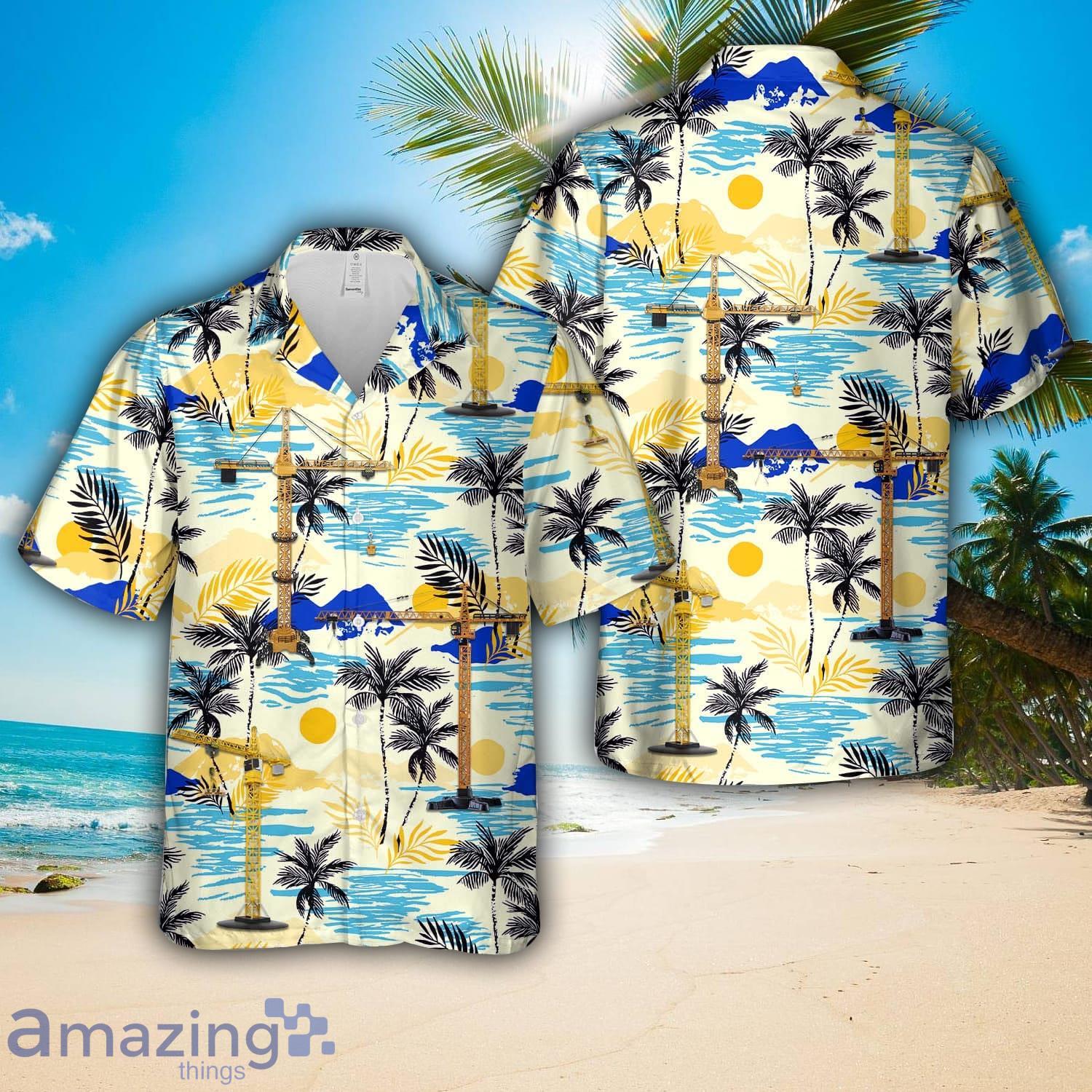 Tower Cranes Hawaiian Shirt Unisex For Men Women image Tower Cranes Hawaiian Shirt Unisex For Men Women Product Photo 1