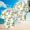 Tropical Palm Christmas Tree Hawaiian Shirt 3D Printed Button Shirt