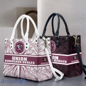 Union Bordeaux Begles Leather Handbag Custom Name Gift For Women Product Photo 1