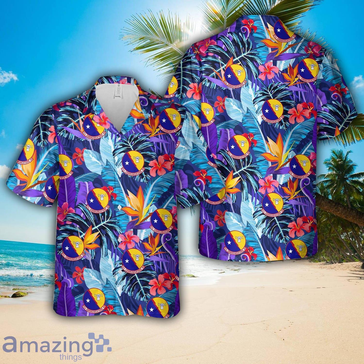 US Air Force 17th Communications Squadron Hawaiian Shirt Unisex For Men Women image US Air Force 17th Communications Squadron Hawaiian Shirt Unisex For Men Women Product Photo 1