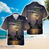 US Air Force 48th Airlift Squadron C-130J-30 Hercules Hawaiian Shirt 3D Printed Button Shirt