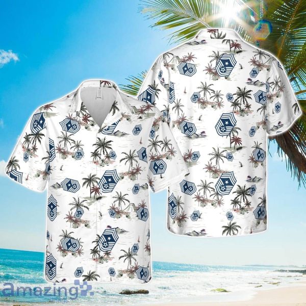 US Air Force E9c Command chief master sergeant Hawaiian Shirt Unisex For Men Women Product Photo 1